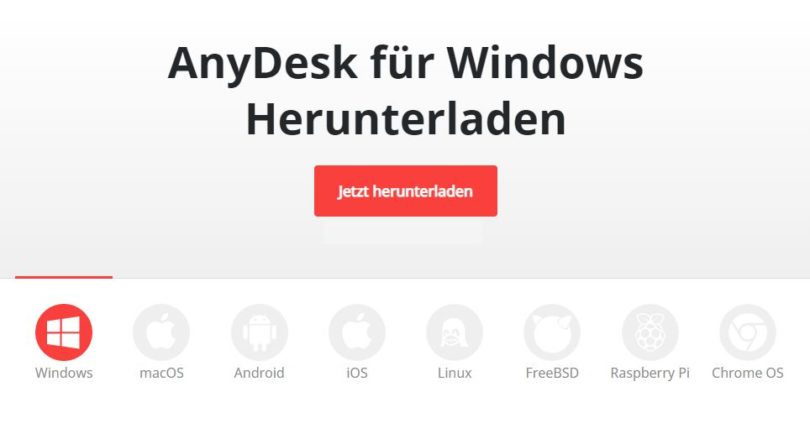 AnyDesk für Windows herunterladen